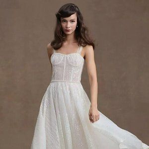 Bronx and Banco Mademoiselle Bridal Midi Dress